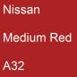 Preview: Nissan, Medium Red, A32.